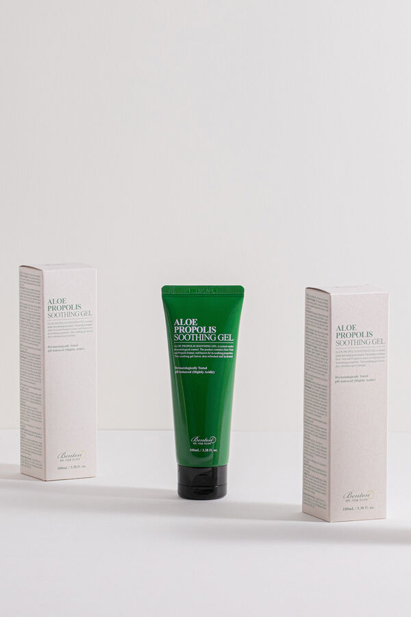 Benton Gel calmante de aloe y prop&oacute;leo Verde