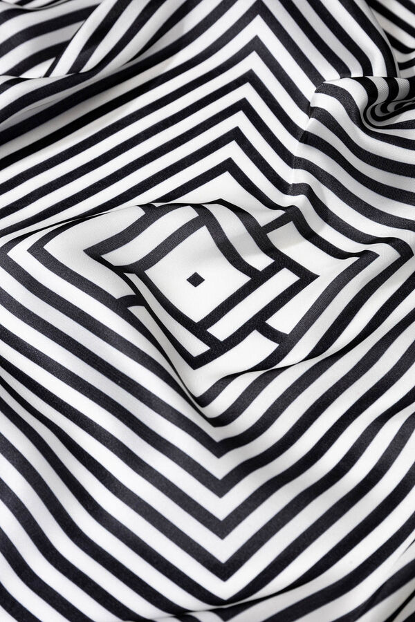 Vilanova Geometric print bandana Black