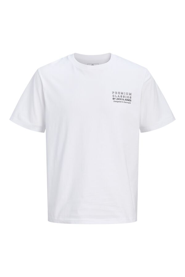 Jack & Jones T-shirt logo regular fit Branco