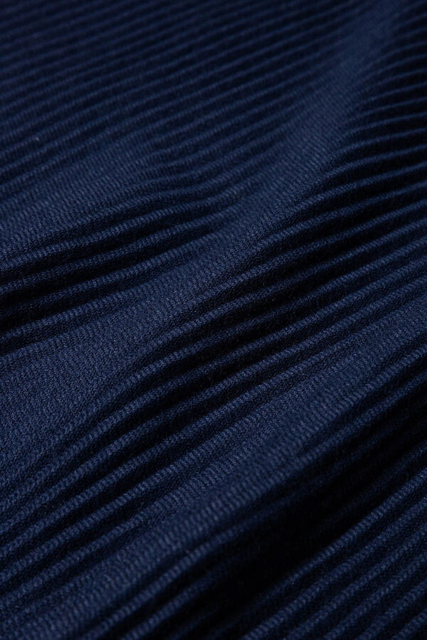 Vilanova Pa&ntilde;uelo Estampado Paisley Azul marino