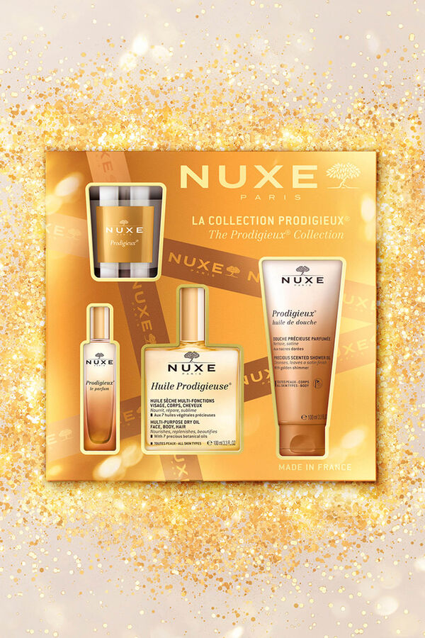 Nuxe NUXE COFRE REGALO LA COLECCI&Oacute;N PRODIGIEUX FLORAL + VELA Amarillo