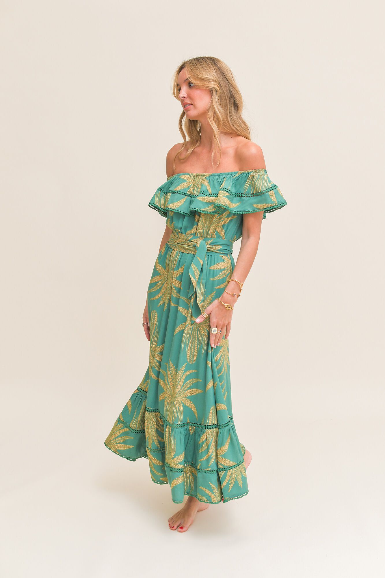 Jaase Vestido comprido Romi