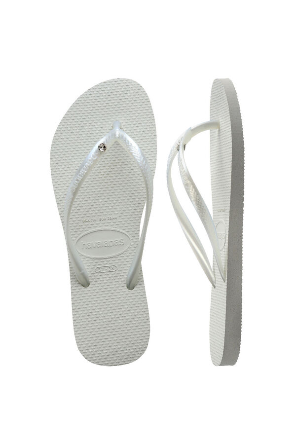 Havaianas Slim Crystal SW II Blanco