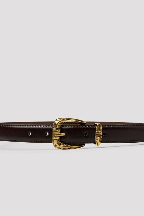 Cortefiel Cinto cowboy Castanho