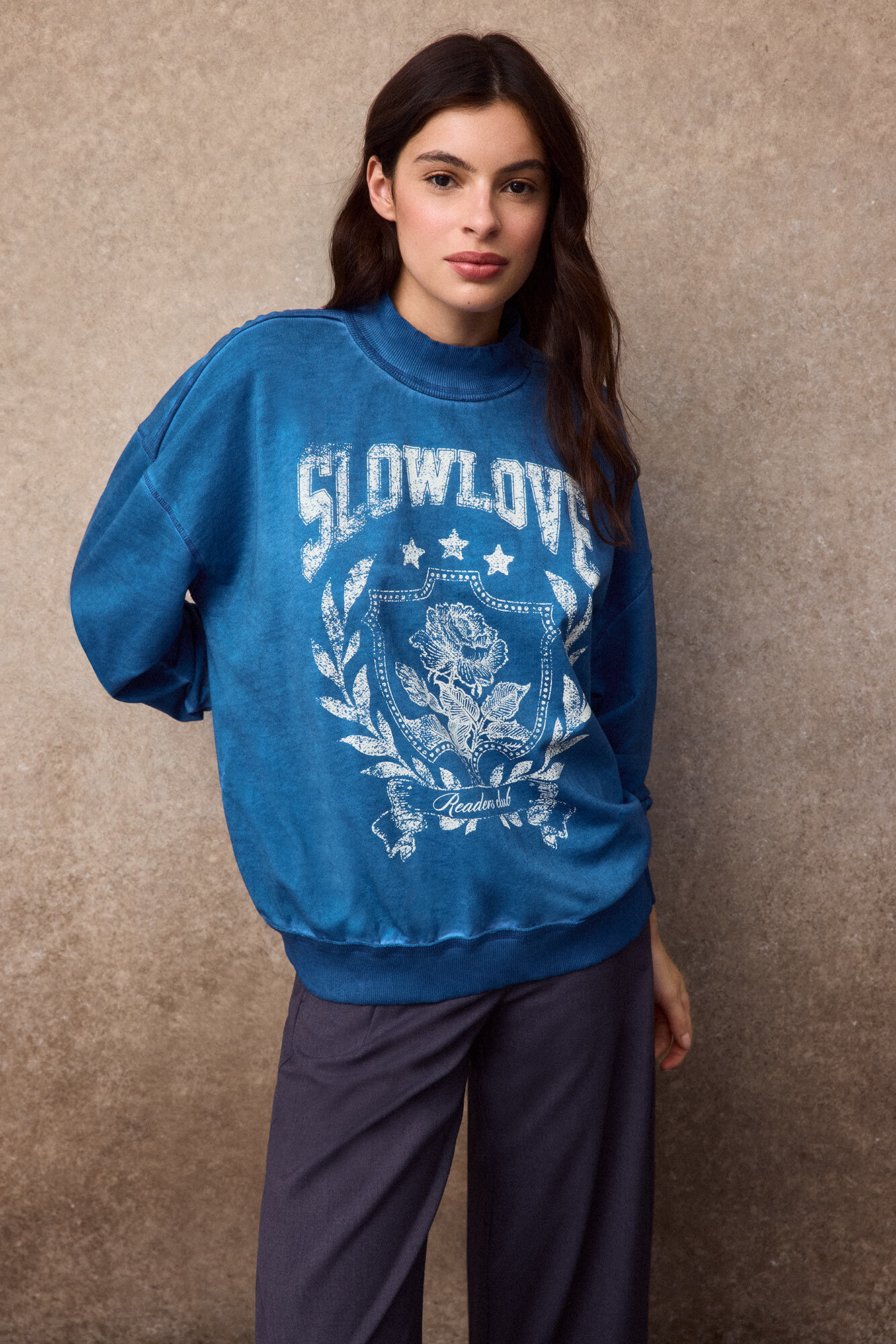 Slowlove Sweatshirt oversize
