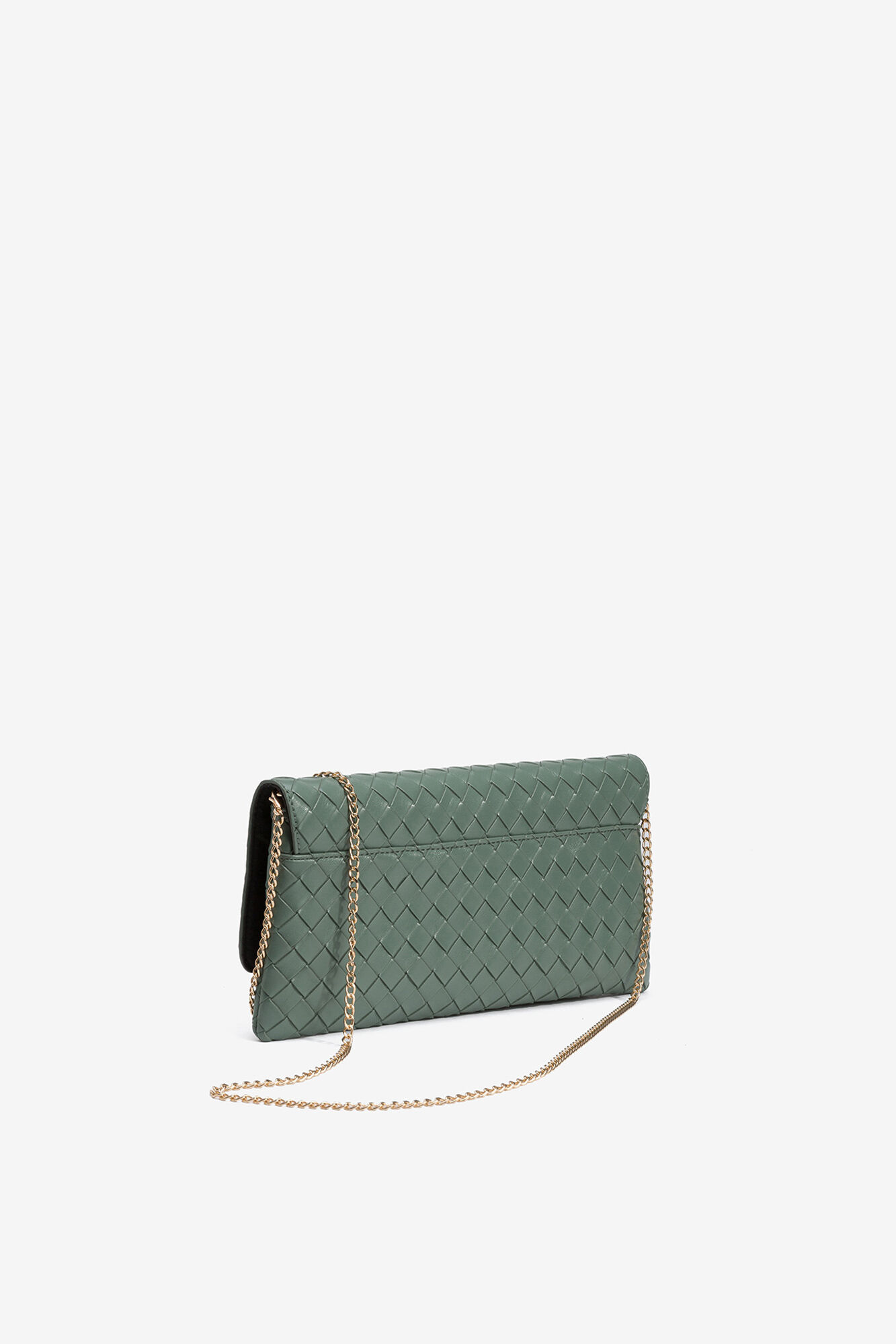 Vilanova Mala clutch texturizada de trama