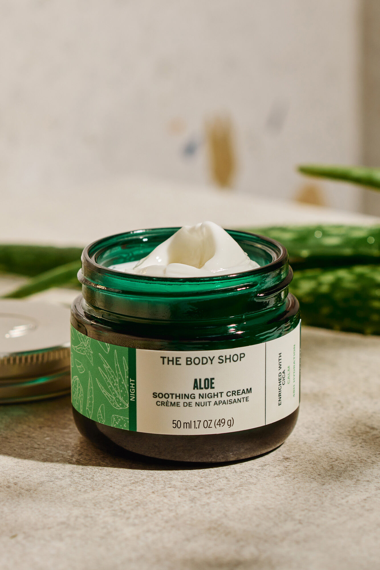 The Body Shop Crema De Noche Calmante De Aloe