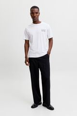 Jack & Jones T-shirt logo regular fit Branco