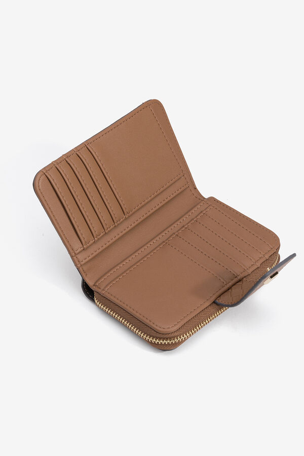 Vilanova Monedero con solapa bicolor Marfil