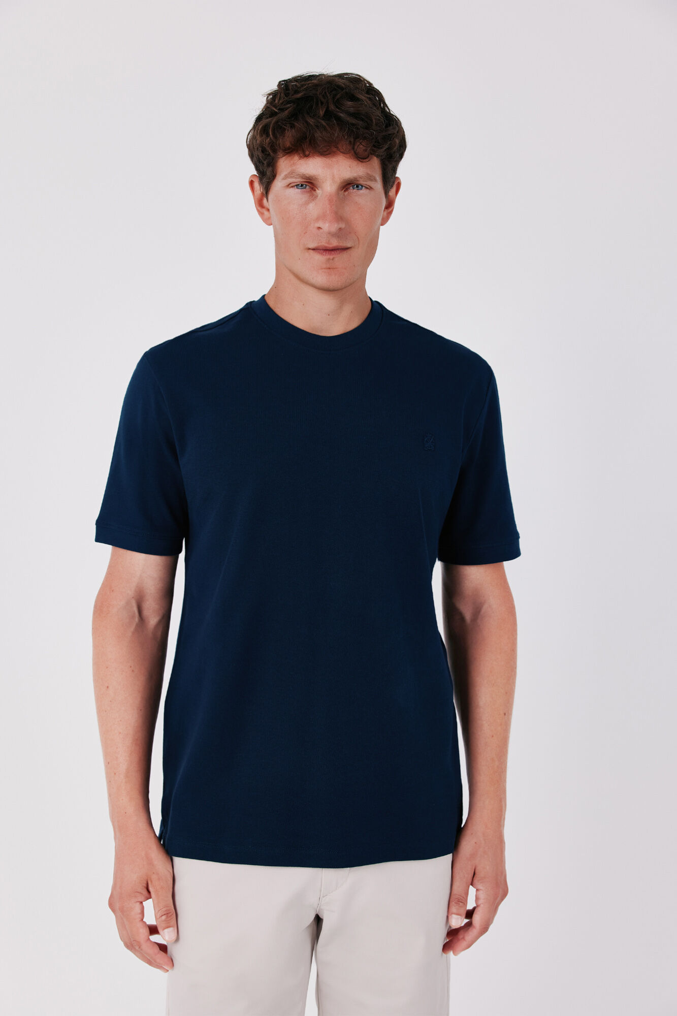 Cortefiel Camiseta b&aacute;sica tejido piqu&eacute;