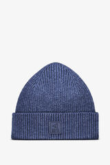 OOTO Gorro punto liso beanie Blue