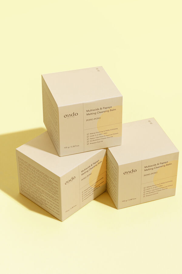 Ondo beauty 36.5 B&aacute;lsamo limpiador multi&aacute;cidos y papaya Amarillo