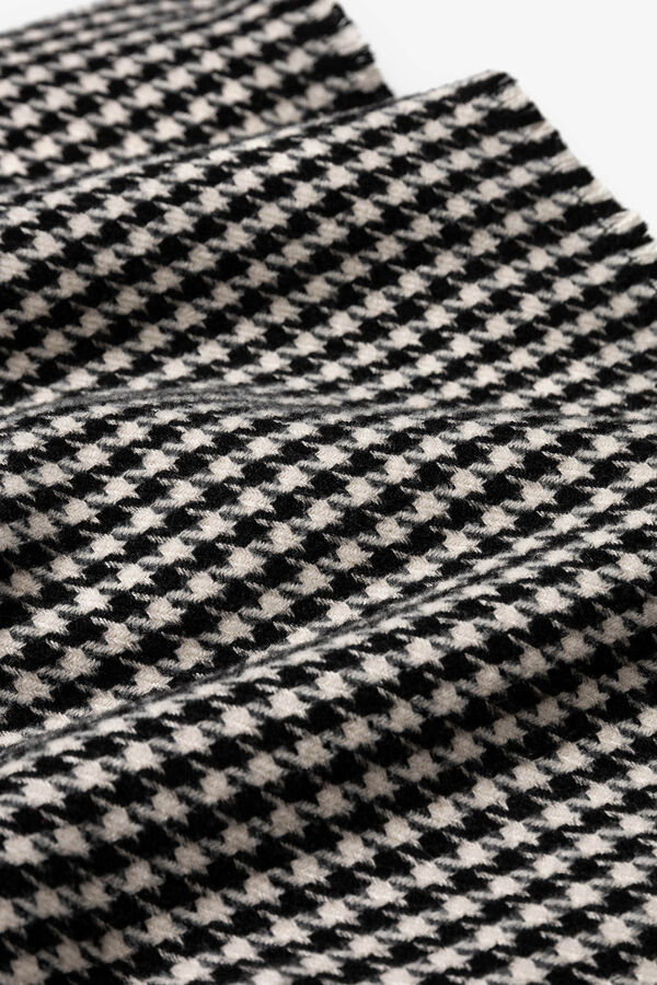 Vilanova Manta Bufanda Pata de Gallo Negro