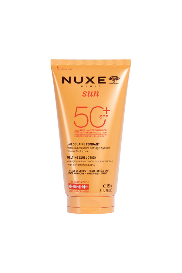 Nuxe NUXE SUN MELTING MILK ROSTO E CORPO FPS 50+ 150ML Laranja