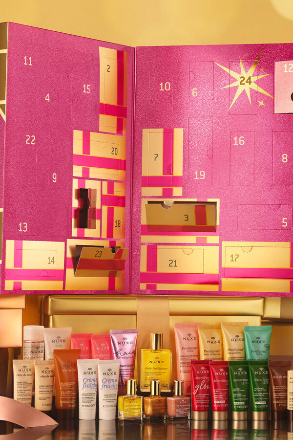 Nuxe Advent calendar treatment 24 surprises for Christmas Nuxe Gold