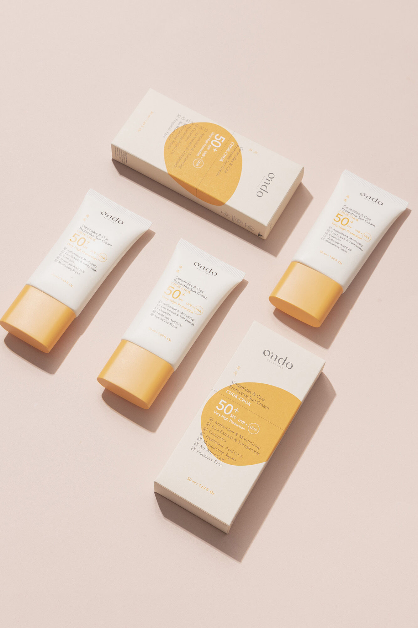 Ondo beauty 36.5 Crema solar protectora con ceramidas y cica