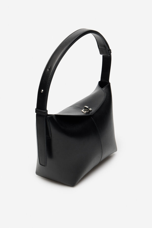 Cortefiel Bolso hombre cierre Negro