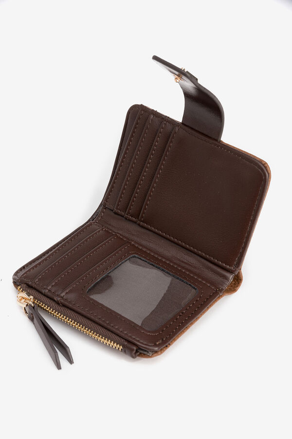 Vilanova Monedero Bicolor Peque&ntilde;o Camel