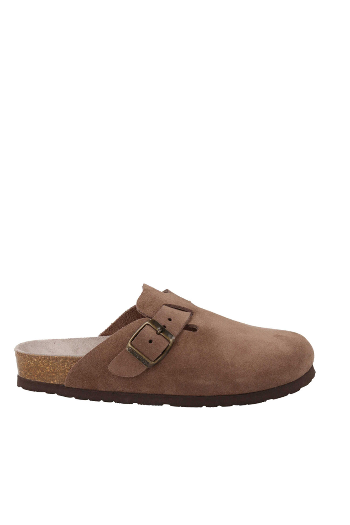 Genuins Zueco piel hebilla ajustable