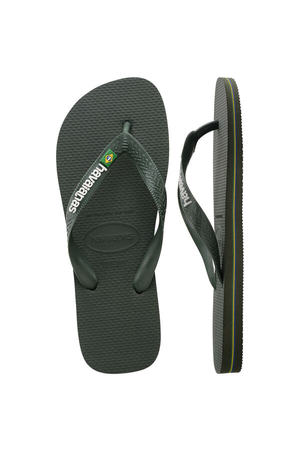 Havaianas Chancla Brasil logo Verde