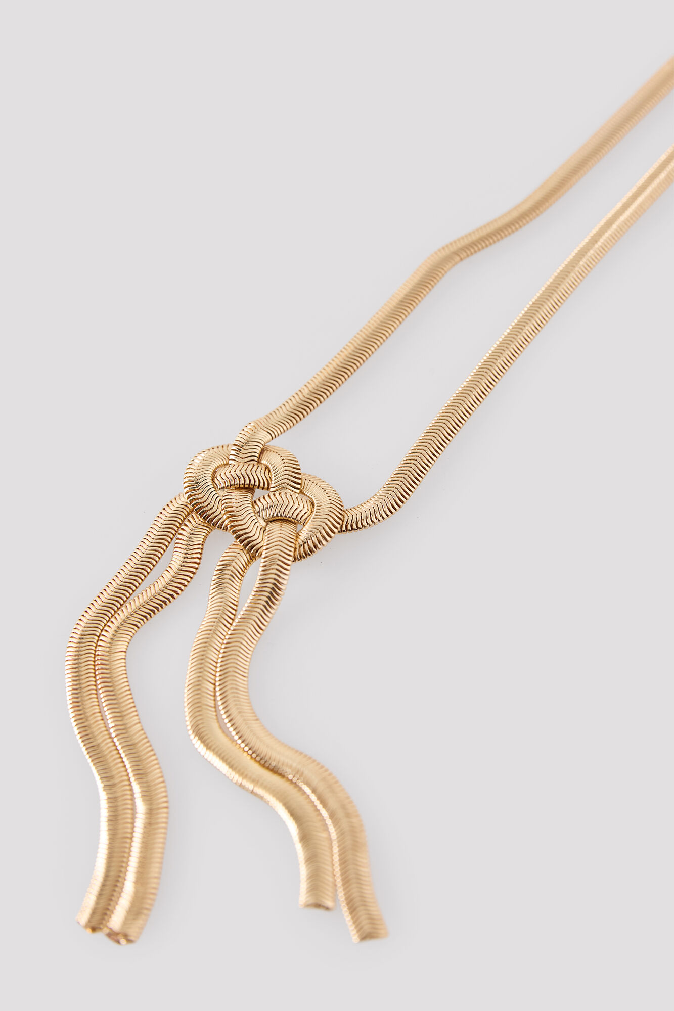 Cortefiel Collar nudo cadenas