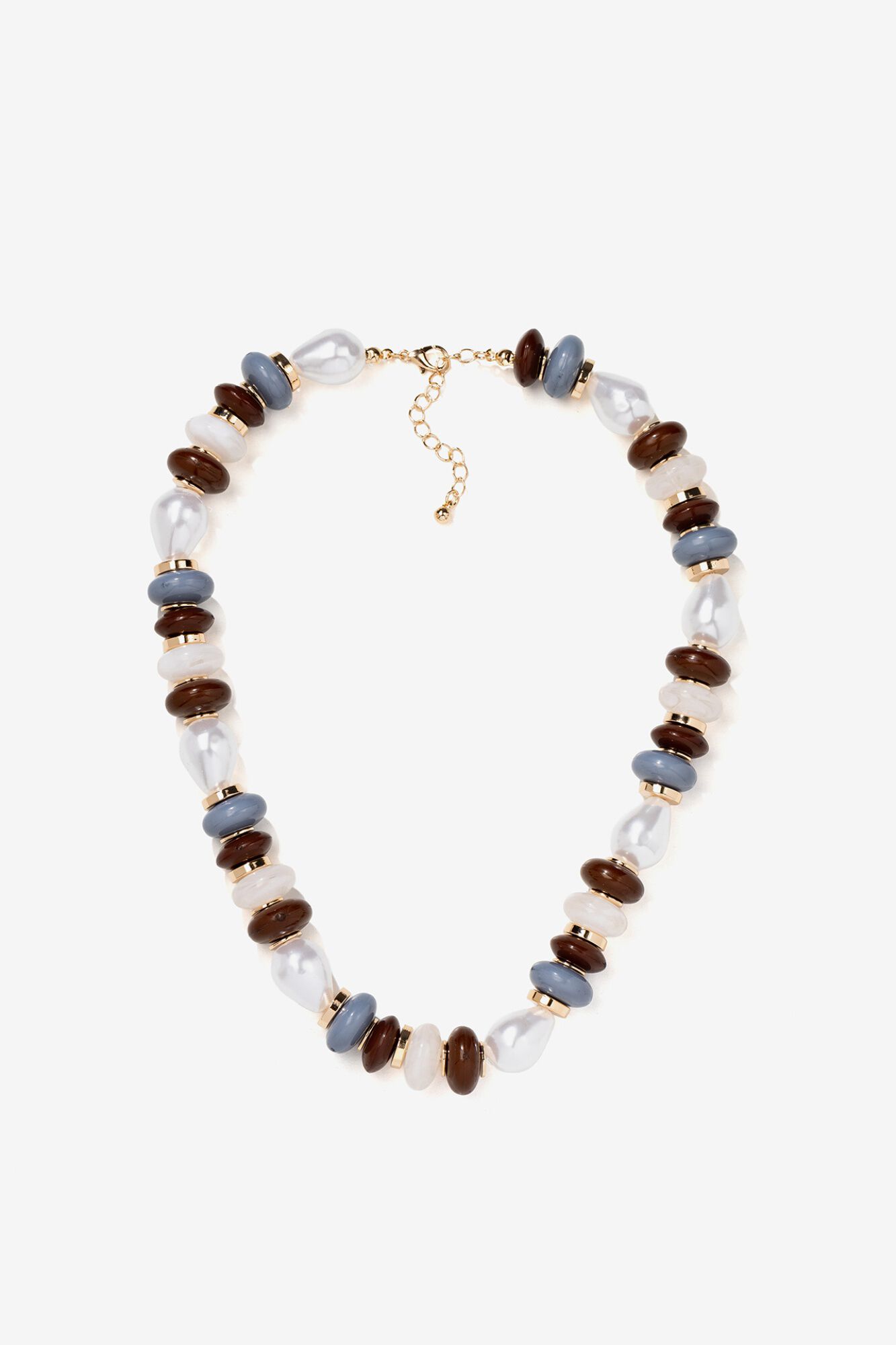 Vilanova Colar de contas tricolor