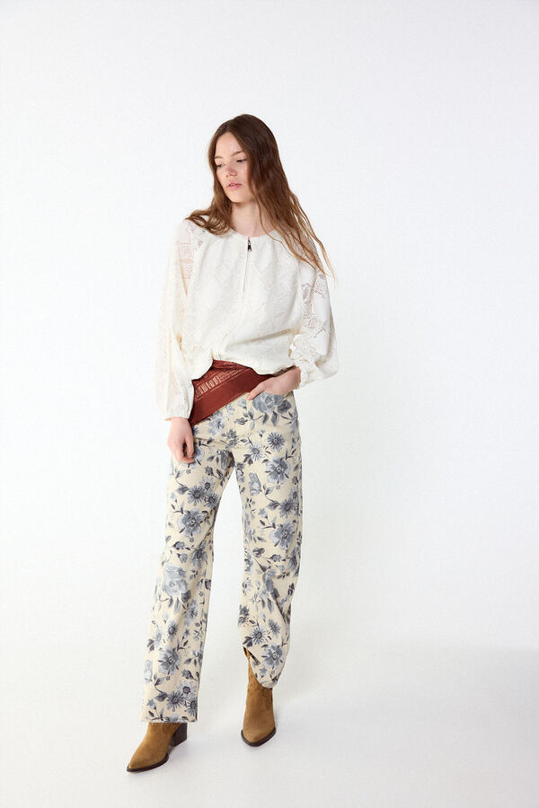 Slowlove Bomber de lace Ecru