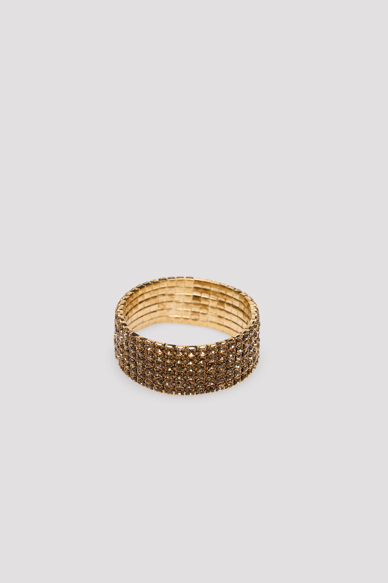 Cortefiel Pulsera el&aacute;stica cristales