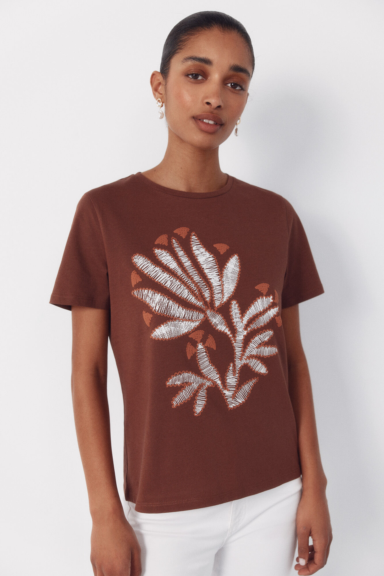 Cortefiel Camiseta estampada