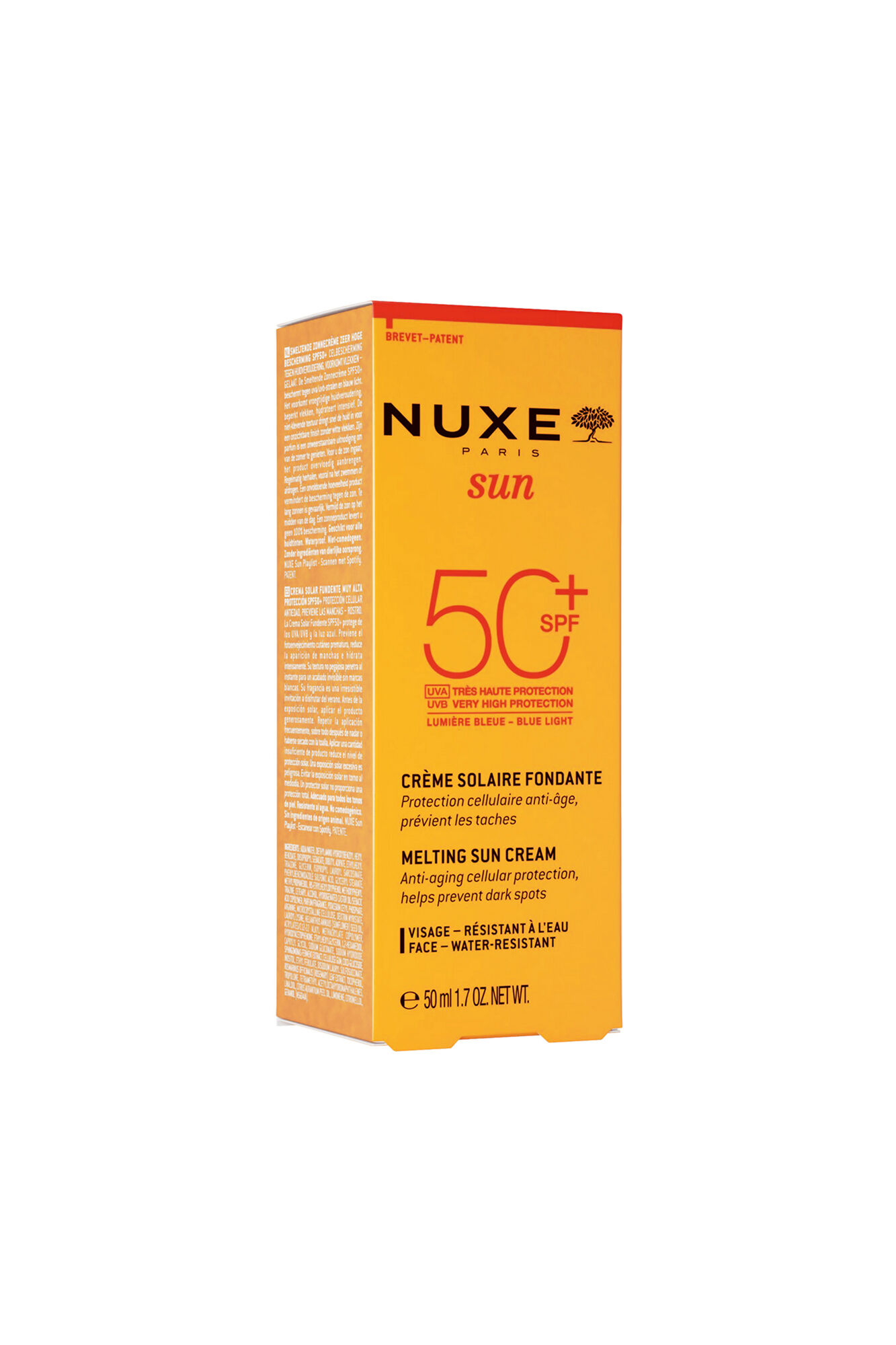 Nuxe NUXE SUN CREMA FUNDENTE ROSTRO SPF 50+ 50ML