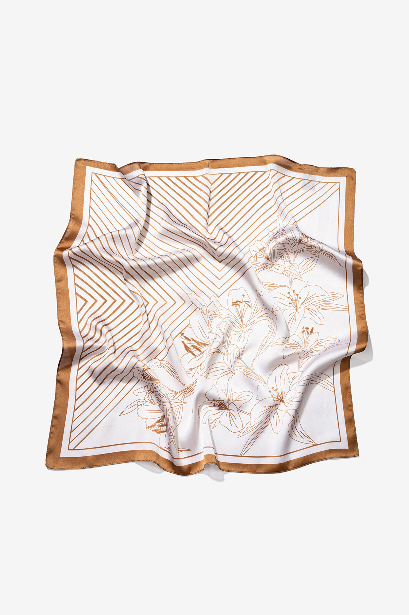 Vilanova Bandana Acetinada Floral