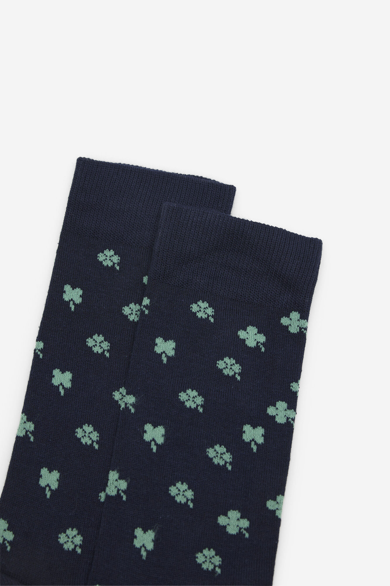 Cortefiel Calcet&iacute;n dibujo trebol