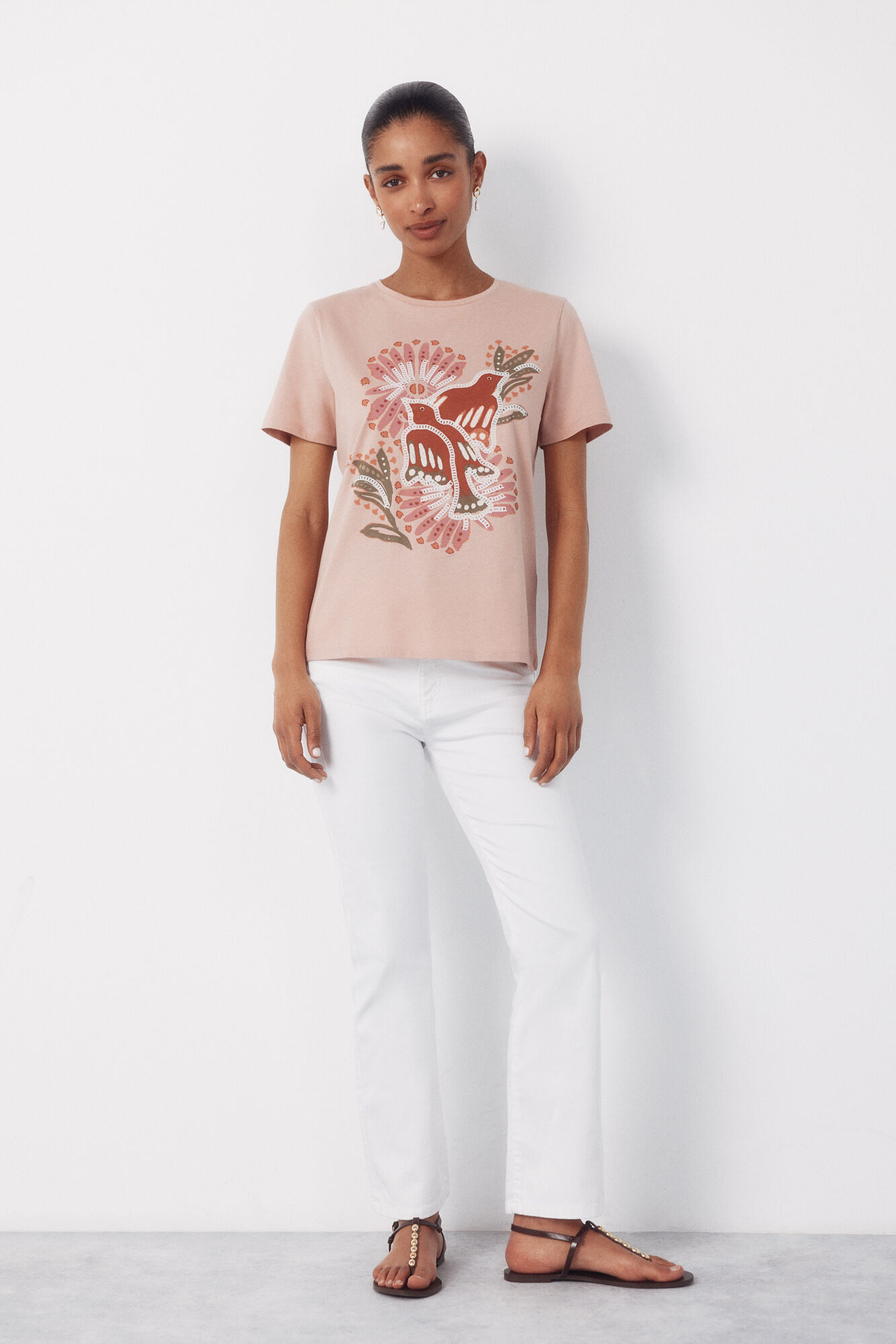 Cortefiel Camiseta estampada