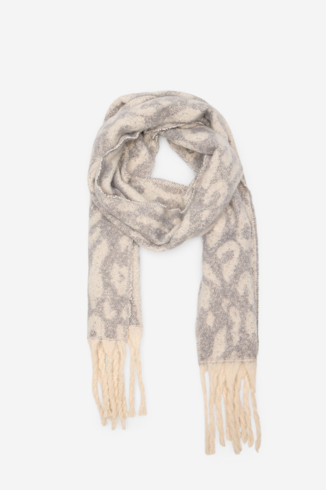 Cortefiel Bufanda gruesa leopardo