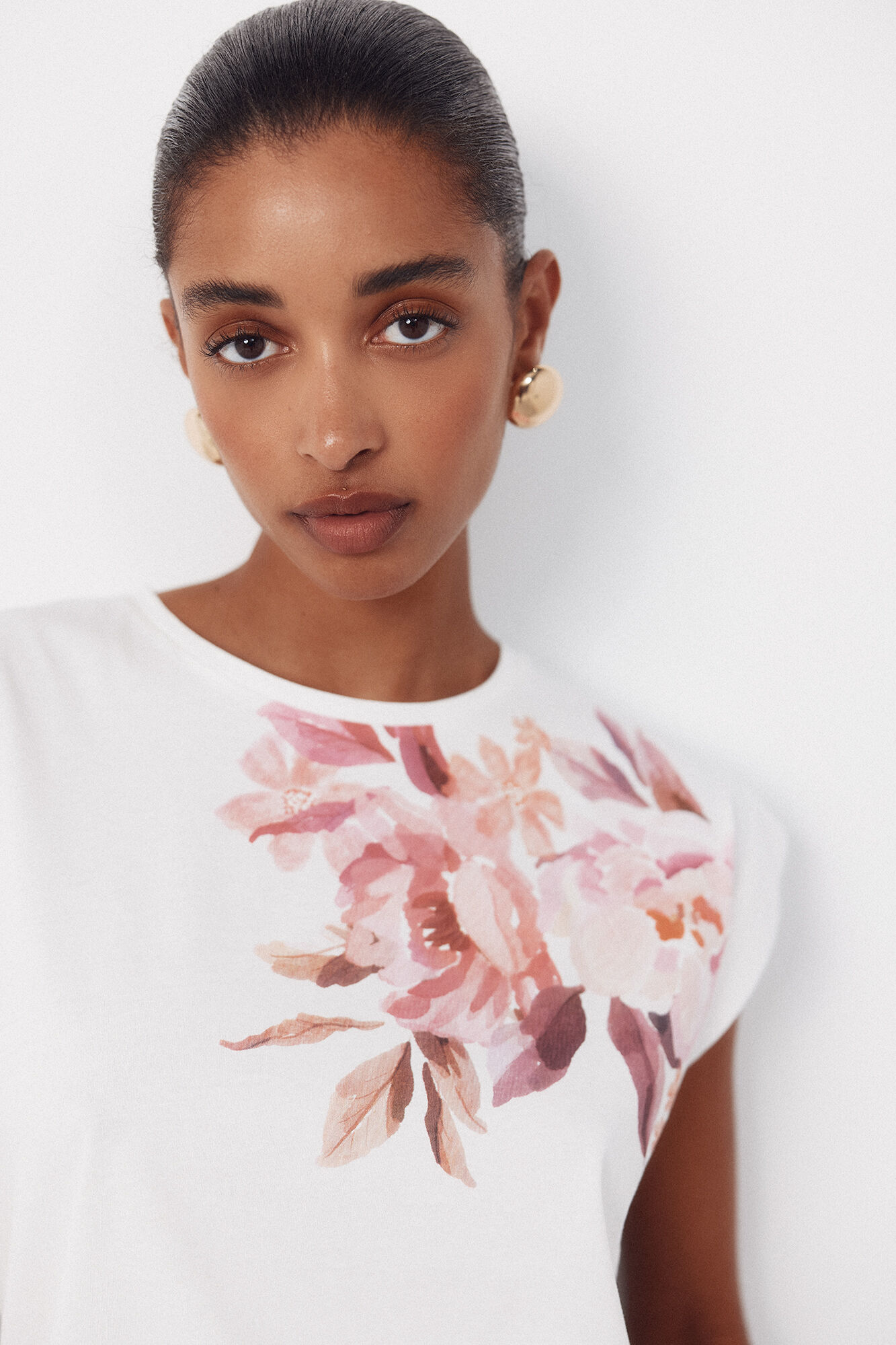Cortefiel Camiseta estampada