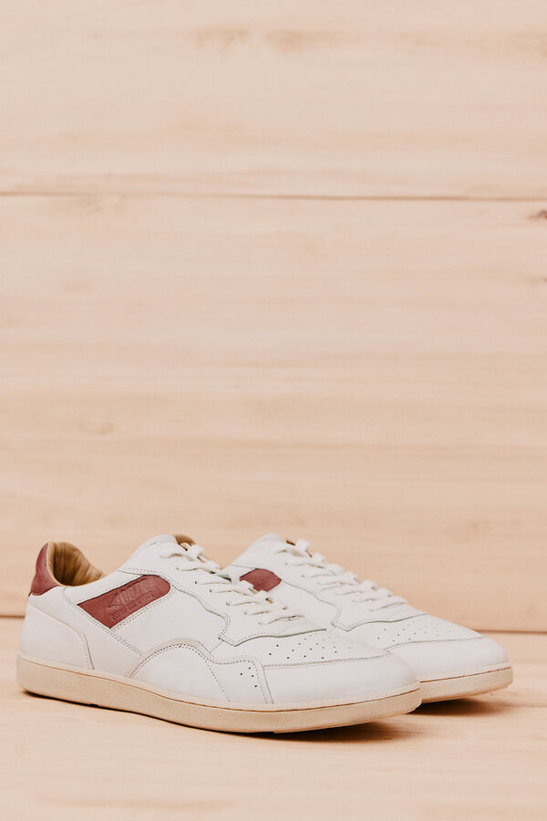 OOTO Leather sneaker White