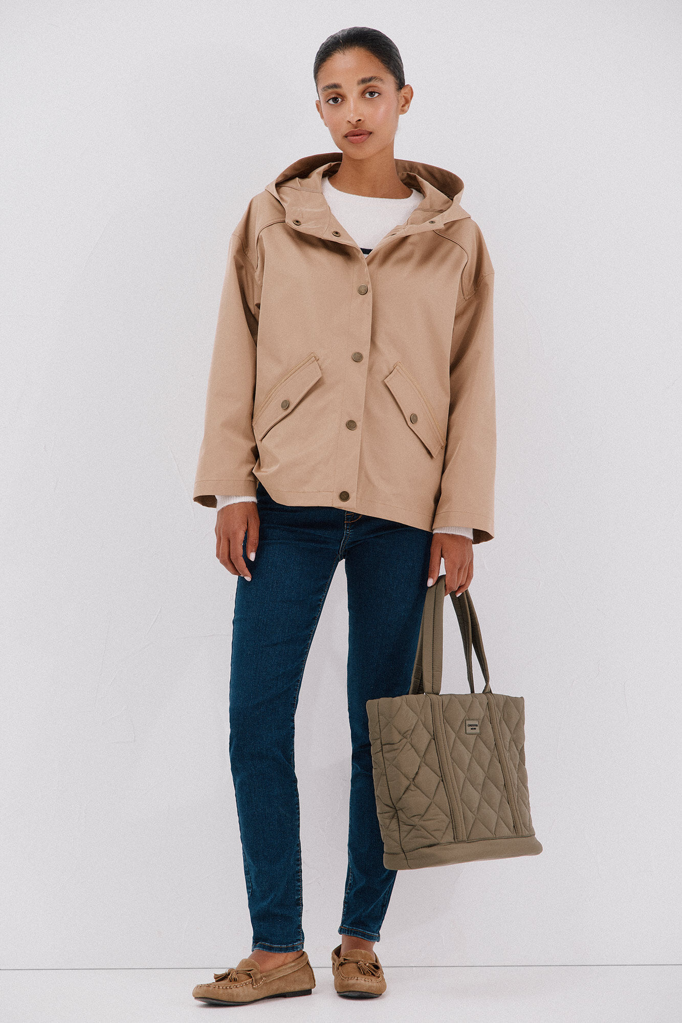 Cortefiel logo de nylon para compras gr