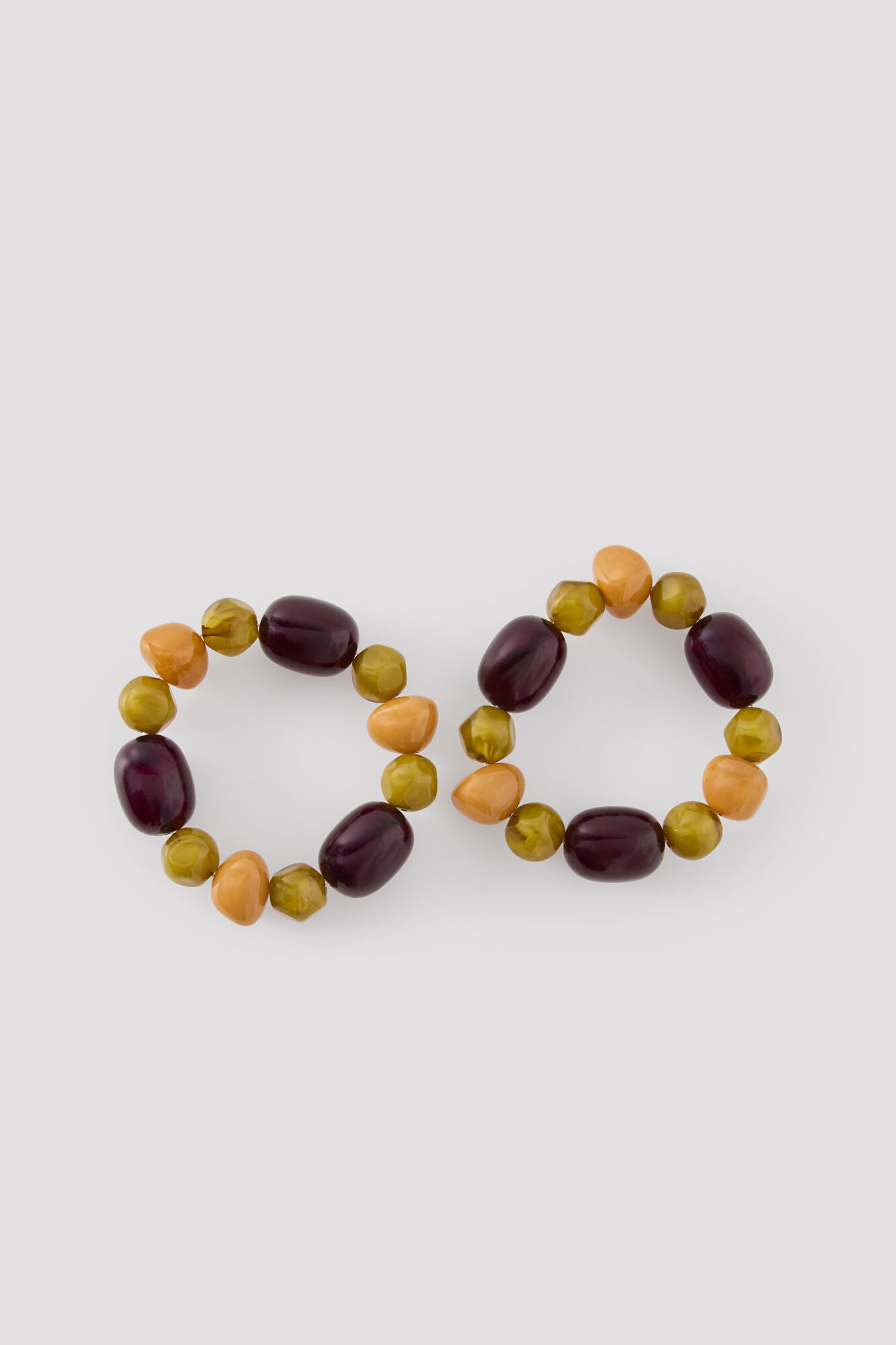 Cortefiel Set pulseras el&aacute;sticas