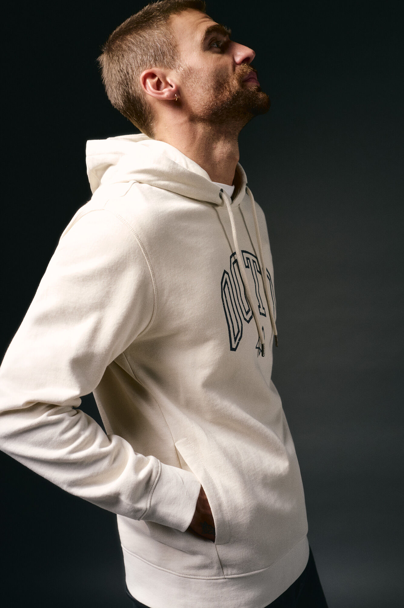 OOTO Sudadera logo con capucha