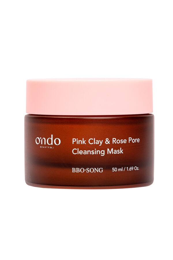 Ondo beauty 36.5 Mascarilla limpiadora de poros BBO-Song con arcilla rosa y rosa Blanco