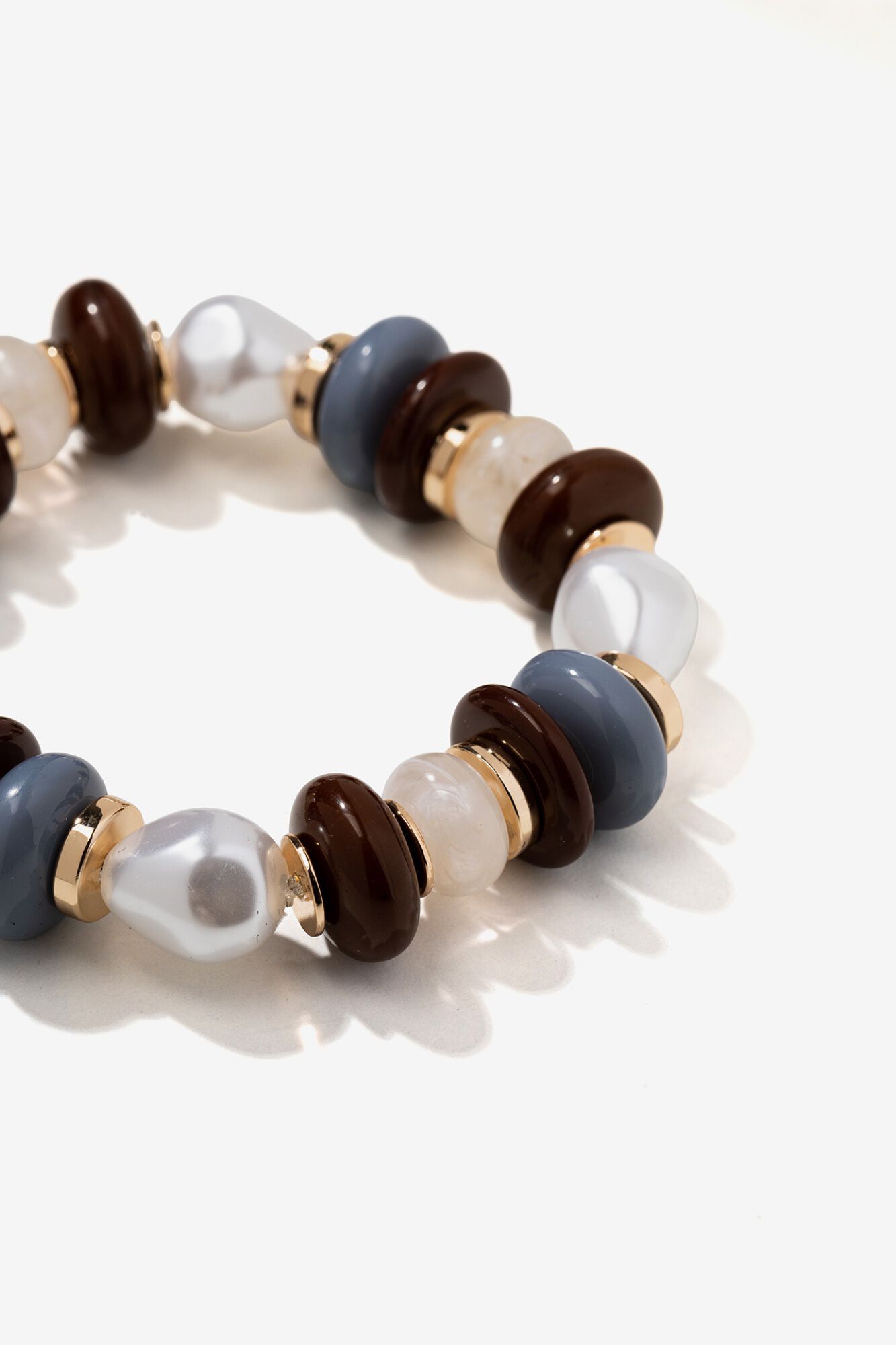 Vilanova Pulseira de contas tricolor