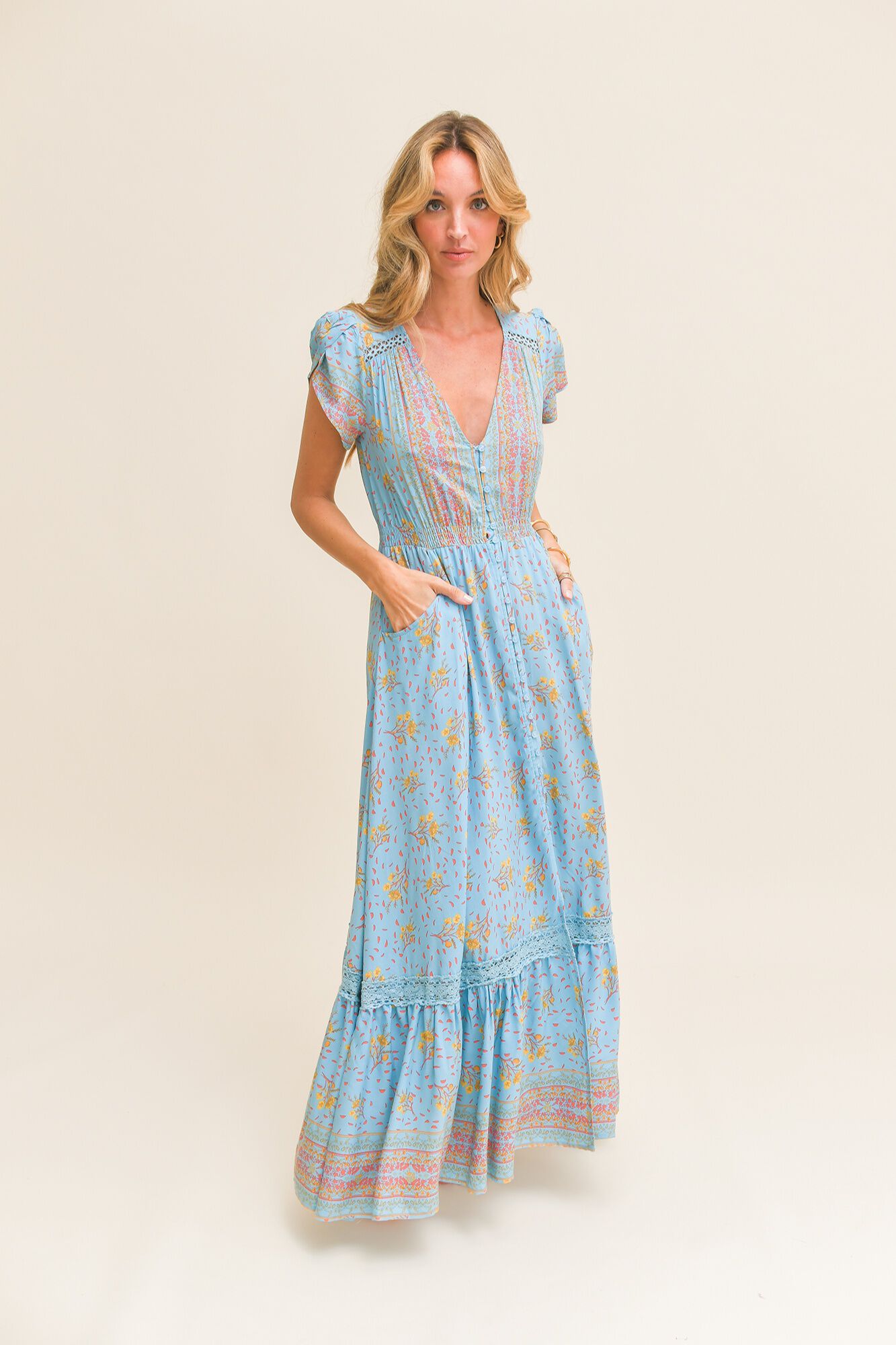Jaase Vestido comprido Carmen
