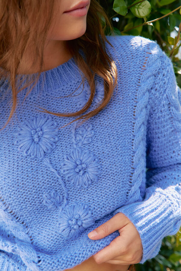 Jaase Jersey de punto Azul oscuro