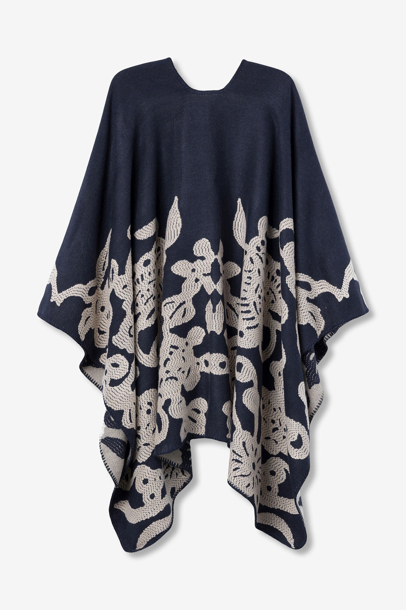 Vilanova Capa Bordada Bicolor