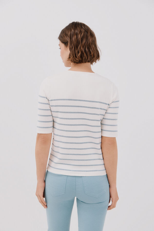 Cortefiel Camisola manga curta Azul