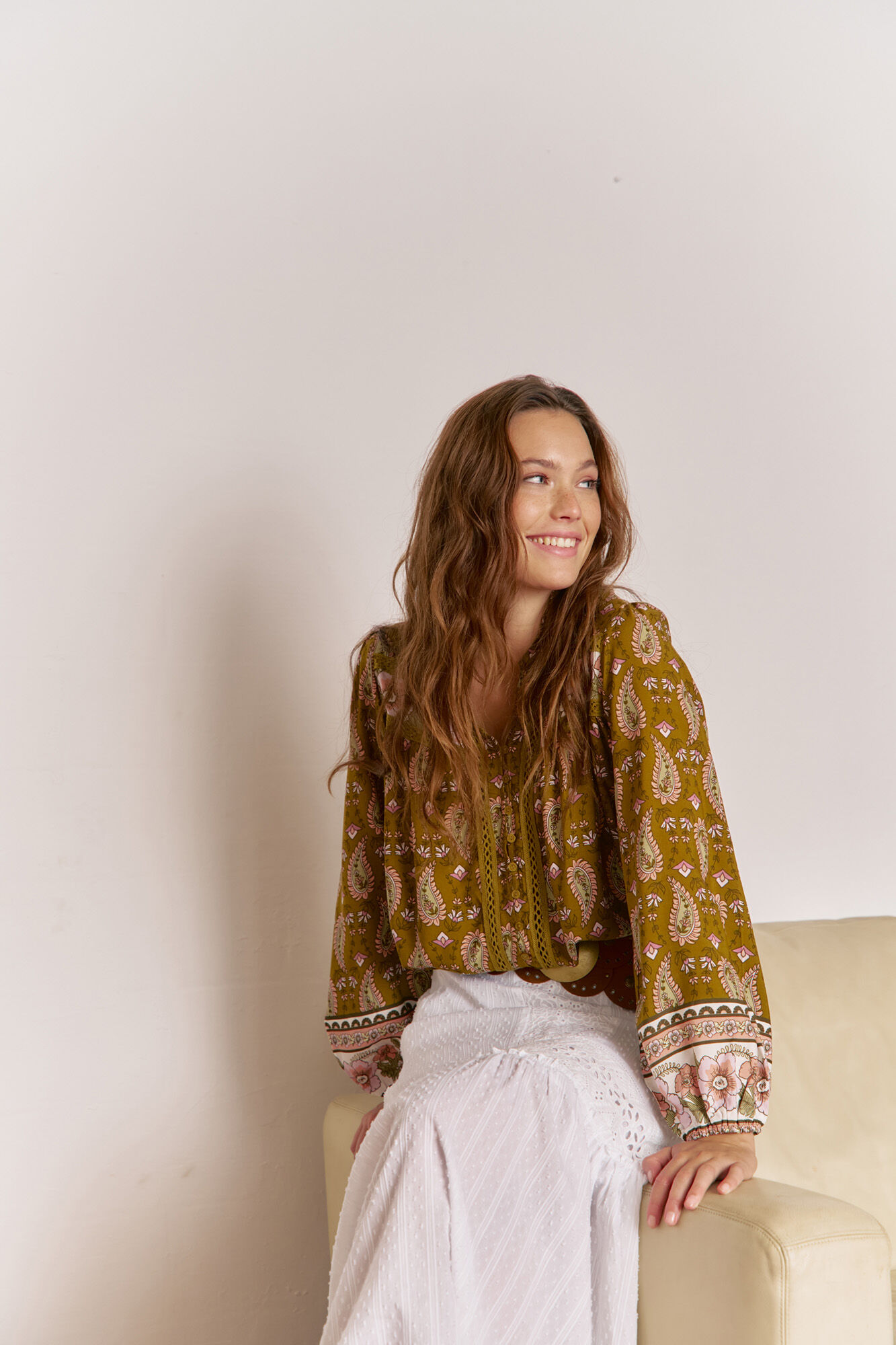 Jaase Blusa Bree estampado Amalie