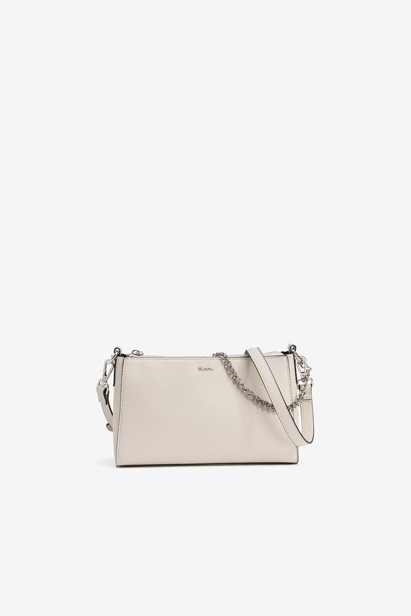 Vilanova Bolso Bandolera con Cadena Marfil