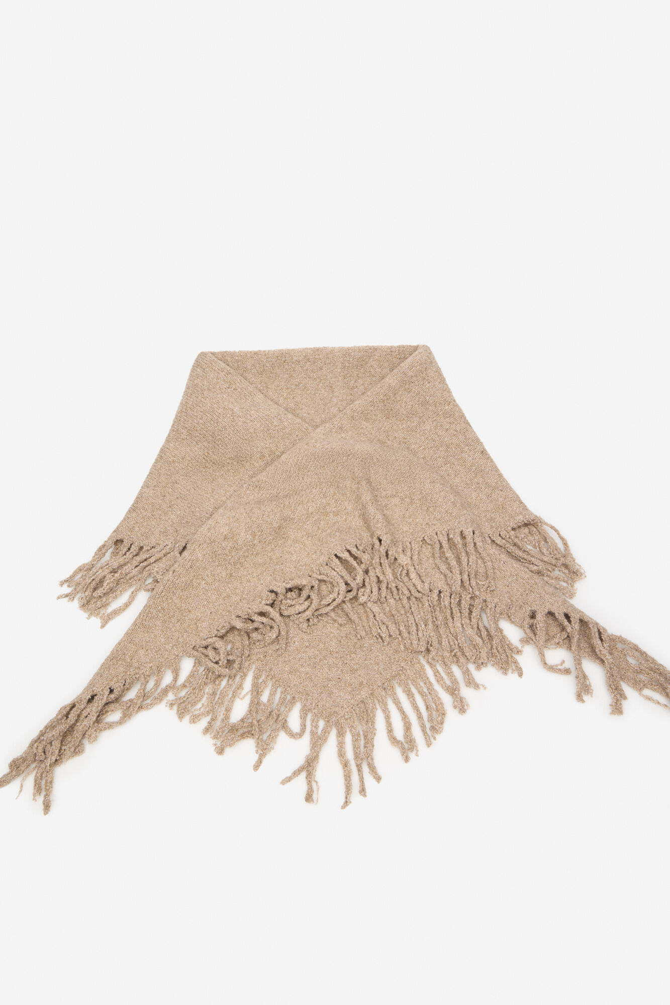 Cortefiel Poncho franjas