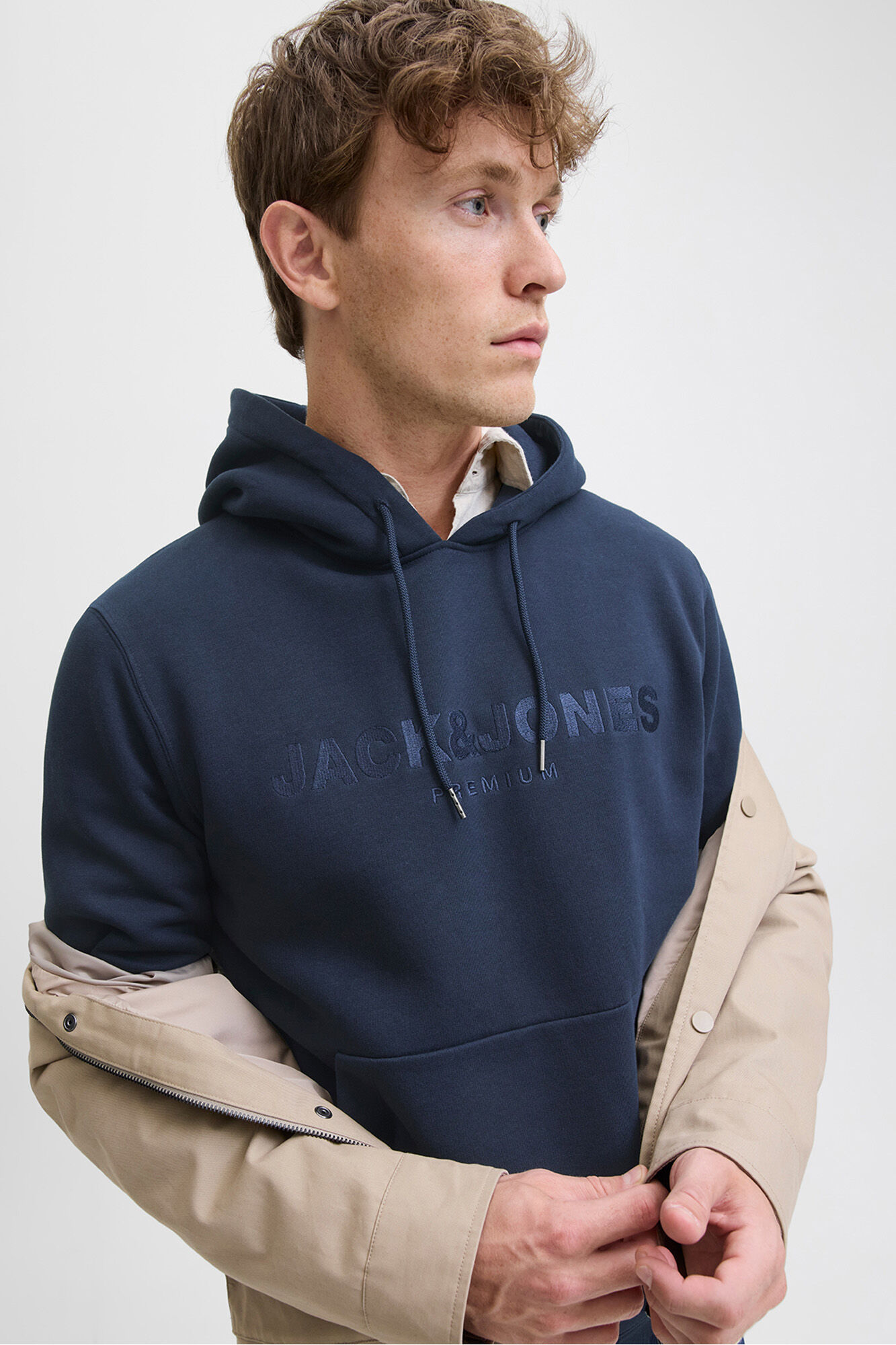 Jack & Jones Sudadera logo frontal