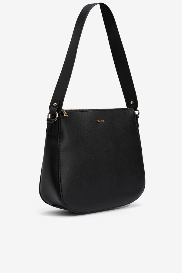 Vilanova Maleta de un Asa Liso Negro